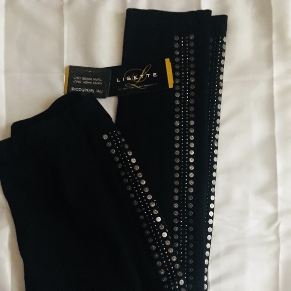 Lisette L Pants - Lisette L studded leggings